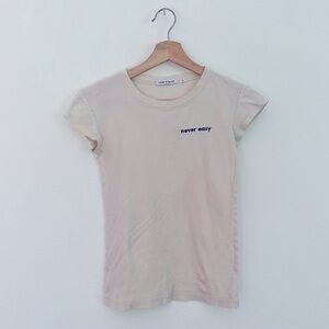 The bee & The fox T-shirt never easy